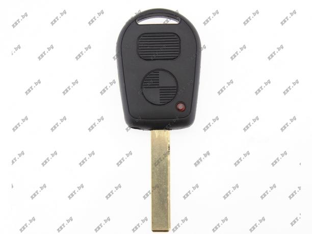 Кутийка KEY за автомобилен ключ за BMW с накрайник BM-6P, с 2 бутона от key.bg