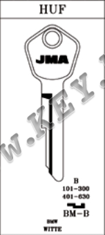 Заготовка за автомобилен ключ без пластмаса от key.bg