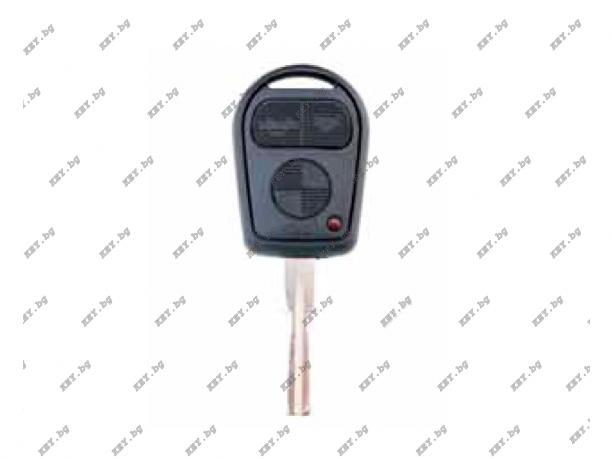 Кутийка за BMW с три бутона и накрайник BM-5P от key.bg