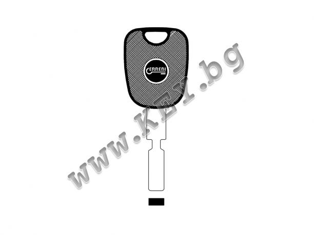 ключ с място за чип от key.bg ключ с място за чип от key.bg