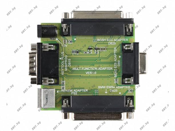 Адаптер 4в1 за BOSCH + EZS + EWS4 + PCF от key.bg