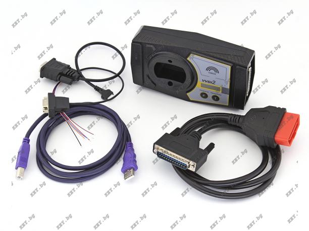VVDI2 Full OBD2 програматор на ключове за VAG, BMW, Porsche и PSA