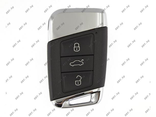 Смарт дистанционно ZB17 Keyless за KeyDIY с 3 бутона от key.bg Смарт дистанционно ZB17 Keyless за KeyDIY с 3 бутона от key.bg