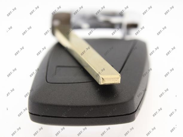 Кутийка смарт кей KEY за BMW 5та серия, с четири бутона и авариен ключ от key.bg Кутийка смарт кей KEY за BMW 5та серия, с четири бутона и авариен ключ
