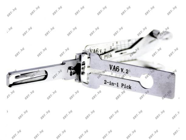 Декодер Lishi VA6 от key.bg