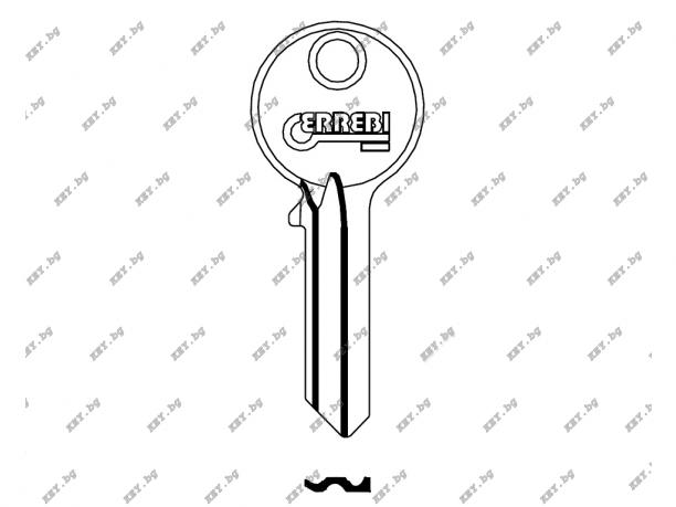 Заготовка за секретен ключ от key.bg