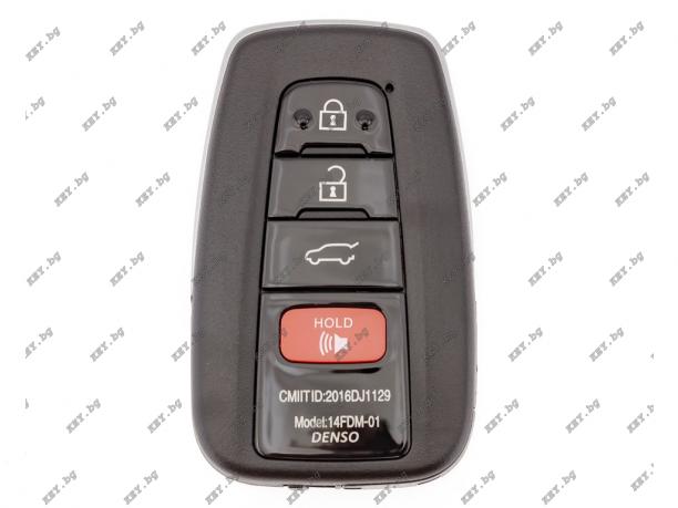Смарт ключ KeyDiy TB01 за Тойота и Лексус от key.bg
