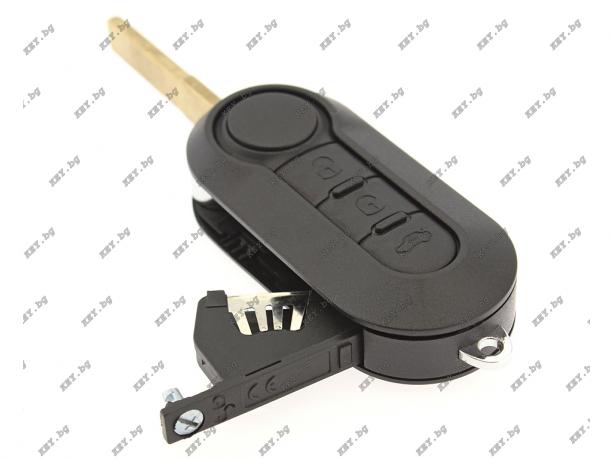 Дистанционно KEY за Фиат 500 с 3 бутона от key.bg Дистанционно KEY за Фиат 500 с 3 бутона