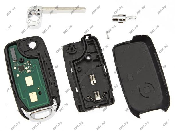 Автомобилен ключ KEY за FIAT с 4 бутона