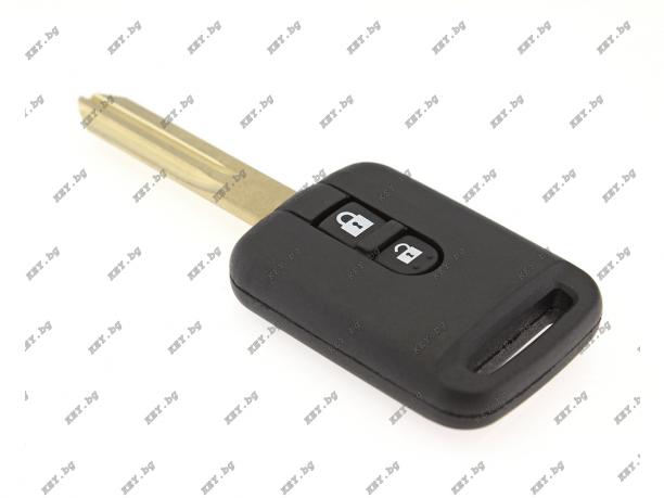 Кутийка за Nissan с 2 бутона, перо DAT-15P от key.bg Кутийка за Nissan с 2 бутона, перо DAT-15P