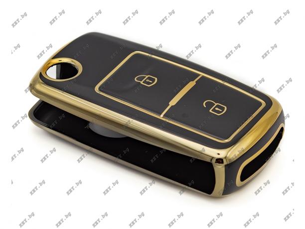 TPU протектор за сгъваем ключа за Volkswagen от key.bg TPU протектор за сгъваем ключа за Volkswagen