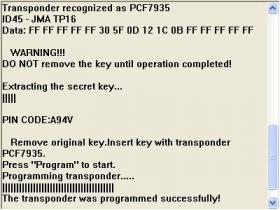 Софтуерен модул 63 за копиране на ID33, ID41, ID42, ID44 VAG и ID45 от key.bg