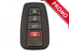 Key Diy Toyota Keyless дизайн 4 бутона от key.bg